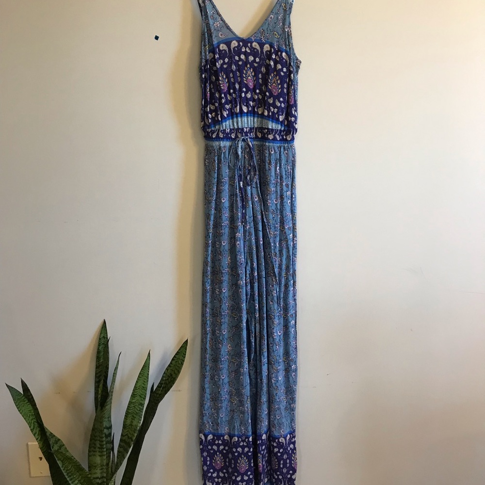 Paisley print jumpsuit